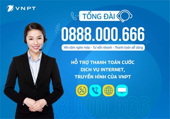 VNPT Hải Phòng triển khai đầu số 0888.000.666 chăm sóc khách hàng dịch vụ Internet, MyTV